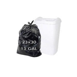 BOLSAS NEGRAS DE BASURA 23 X 30" 12 UDS