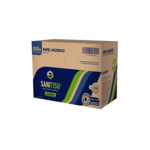 PAPEL HIGIENICO SANITISU 250 M 2P 6X1