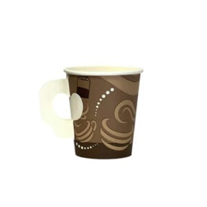 VASOS PARA CAFÉ CON ASA 6 OZ 50 UDS